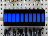 10 Segment LED Bargraph - Blue