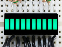 10 Segment LED Bargraph - Green