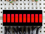 10 Segment LED Bargraph - Red