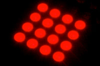 8x8 LED Dot Matrix - Red (60mm x 60mm)