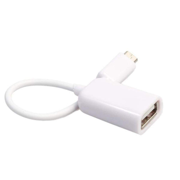 Micro USB to OTG (F) Cable - 0.5ft.
