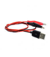 USB (A) Male to Alligator Cable
