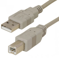 USB (A) to (B) Cable - 6ft.